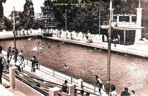Constantine - Piscine de Sidi M'Cid - 1952